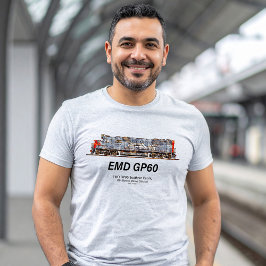 EMD GP60 Diesel Locomotief van de Zuidelijke Still T-shirt