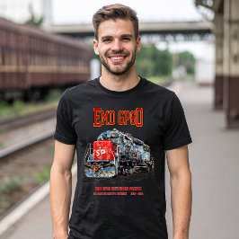 EMD GP60 Diesel Locomotief van de Zuidelijke Still T-shirt