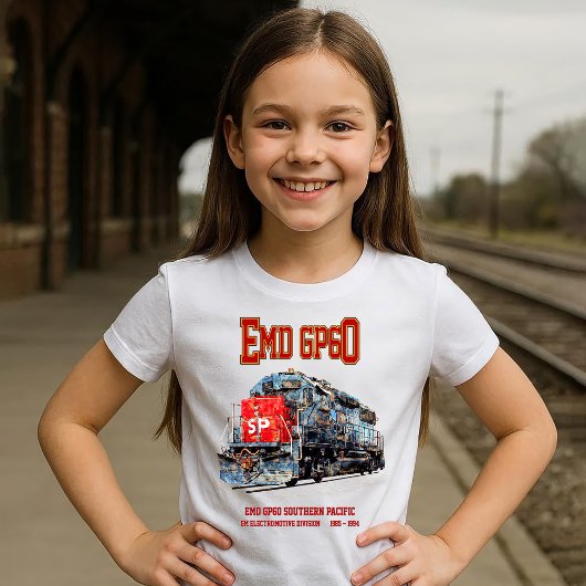 EMD GP60 Diesel Locomotief van de Zuidelijke Still T-shirt
