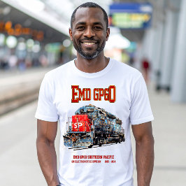 EMD GP60 Diesel Locomotief van de Zuidelijke Still T-shirt