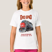 EMD GP60 Diesel Locomotief van de Zuidelijke Still T-shirt (Voorkant)