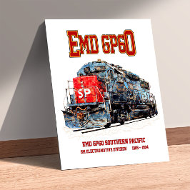 EMD GP60 diesellocomotief van Southern Pacific Poster