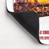  EMD SD40-2 Diesel Locomotive. Muismat (Hoek)