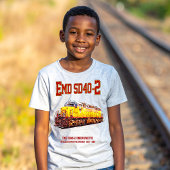  EMD SD40-2 Diesel Locomotive. T-shirt