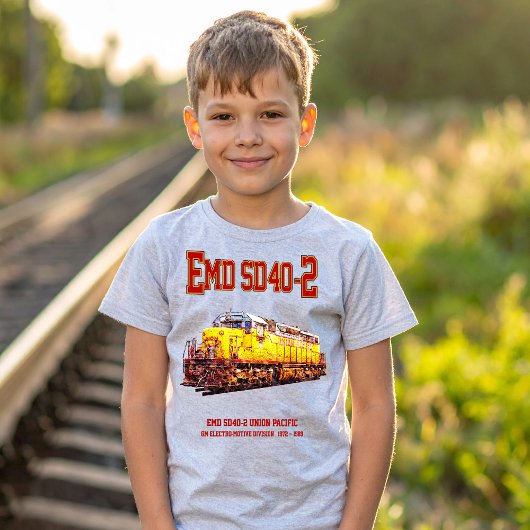  EMD SD40-2 Diesel Locomotive. T-shirt