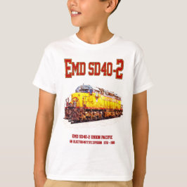  EMD SD40-2 Diesel Locomotive. T-shirt