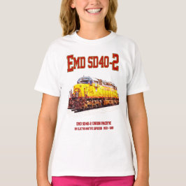  EMD SD40-2 Diesel Locomotive. T-shirt