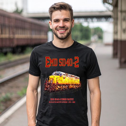  EMD SD40-2 Diesellocomotief T-shirt