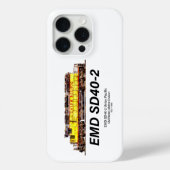 EMD SD40-2 Diesellocomotief. Unie voor de Stille O Case-Mate iPhone Case (Achterkant)