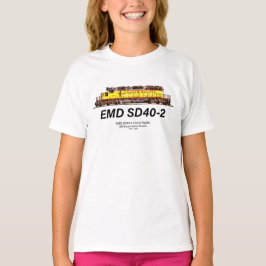 EMD SD40-2 Diesellocomotief. Unie voor de Stille O T-shirt