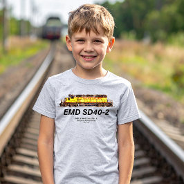 EMD SD40-2 Diesellocomotief. Unie voor de Stille O T-shirt