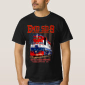 EMD SD-9 Locomotive USA 250th Anniversary Livery T-shirt (Voorkant)