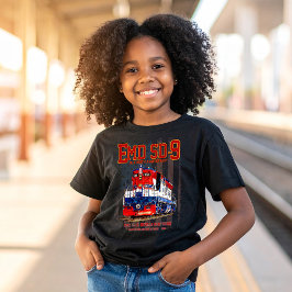 EMD SD-9 Locomotive USA 250th Anniversary Livery T-shirt