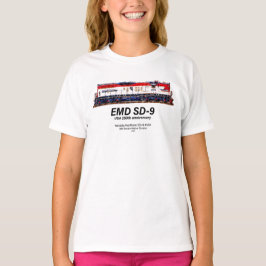 EMD SD-9 USA 250th Anniversary Heritage Locomotive T-shirt