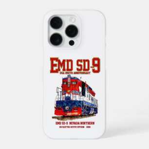 EMD SD-9 USA 250th Verjaardag Heritage Locomotief iPhone 16 Pro Hoesje