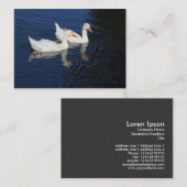 Emden Geese Visitekaartje (Voorkant / Achterkant)