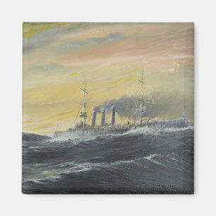 Emden rides the waves Indian Ocean 1914 2011 Magneet