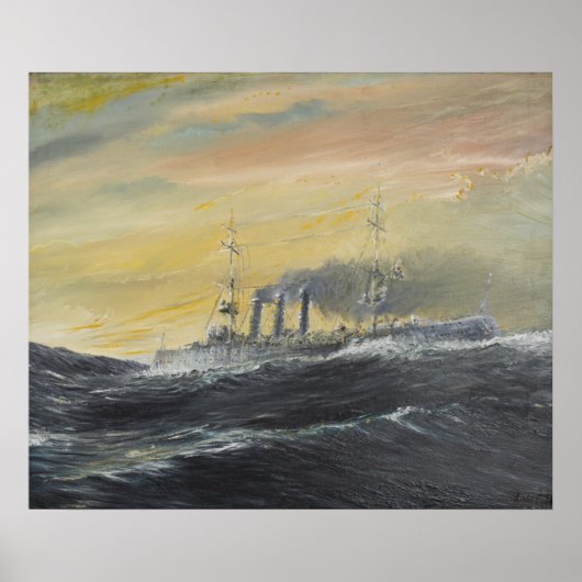 Emden rides the waves Indian Ocean 1914 2011 Poster (Voorkant)