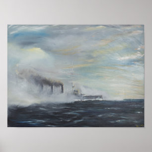 Emden "The Swan of the East" 1914 2011 Poster