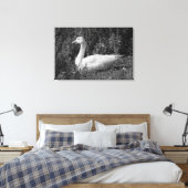 Emder gans canvas afdruk (Insitu (Slaapkamer))