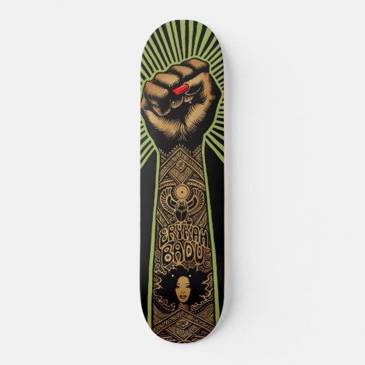 Emek "Badufist" Persoonlijk Skateboard (Voorkant)