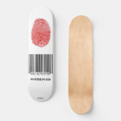 Emek "bedrukt" skateboard (Voorkant)