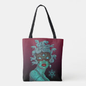 EMEK MEDUSA Schoudertas Tote Bag (Achterkant)