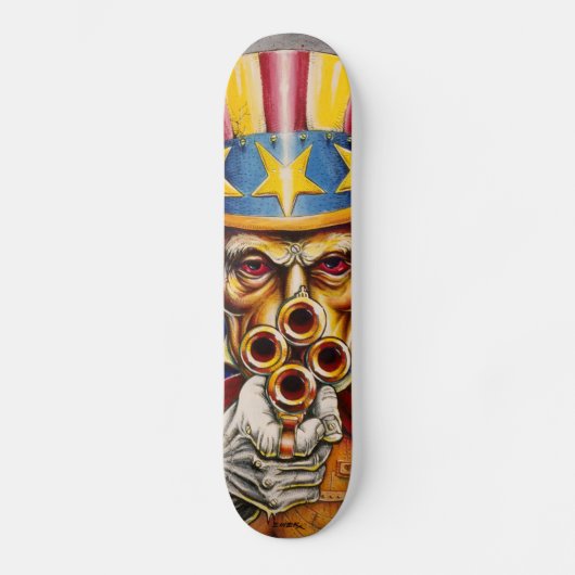 Emek "oom Scam" Skateboard (Voorkant)