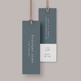 EMELIA Blue Hang Labels Kledinglabel Prijs Label Mini Visitekaartjes