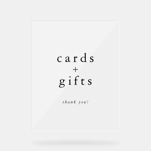 EMELIA Modern Boho Unieke Kaarten en geschenken br Acryl Bord (Voorkant)