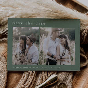 EMELIA Mountain 2 foto Modern Forest Boho Wedding Save The Date