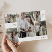 EMELIA Multi Photo Winter Minimalistische Boho Wed Save The Date