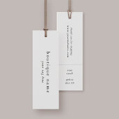 EMELIA Retail Hang Labels Kledinglabel Prijs Label Mini Visitekaartjes