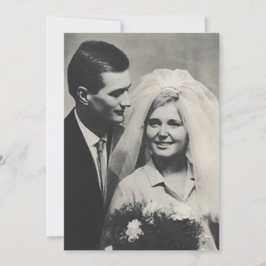 EMELIA Rustic Boho Eenvoudige Moderne Fotogelofte  Kaart (Achterkant)