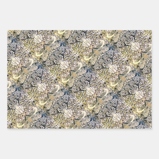 Emelia, Teasel en Fleuresse Inpakpapier Vel (Voorkant 2)