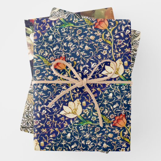 Emelia, Teasel en Fleuresse Inpakpapier Vel (In situ)