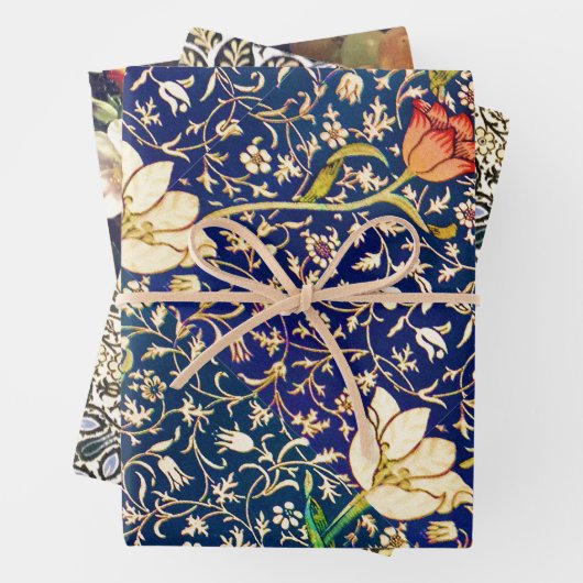 Emelia, Teasel en Fleuresse Inpakpapier Vel (In situ)