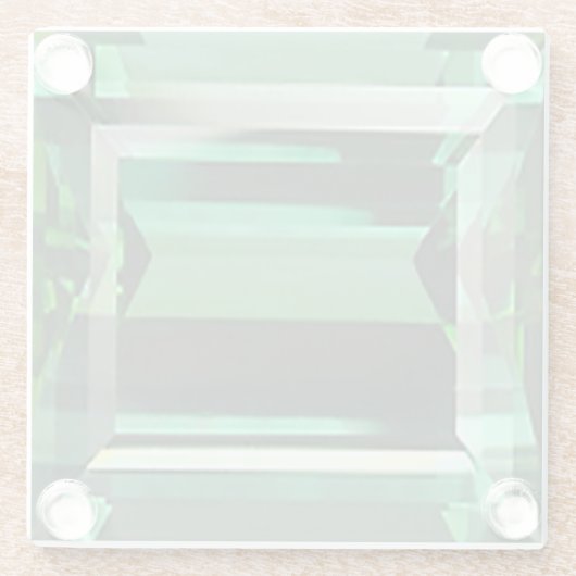 Emerald 3 glazen onderzetter (Achterkant)