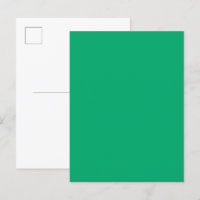Emerald Aangepaste Uitnodiging Postcard