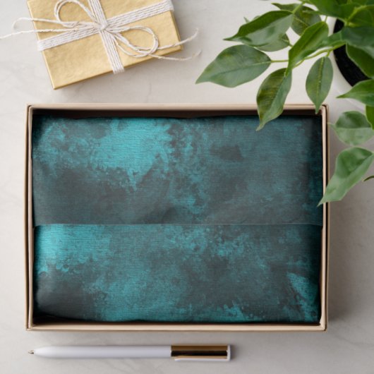 Emerald Abstract getextureerde achtergrondontkoppe Tissuepapier (Geschenk)