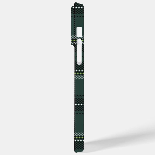 Emerald Academic Plaid Case-Mate iPhone Case (Achterkant / Links)