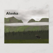Emerald Alaska Briefkaart (Voorkant)