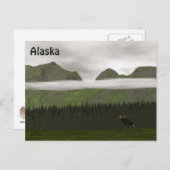 Emerald Alaska Briefkaart (Voorkant / Achterkant)