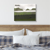 Emerald Alaska Canvas Afdruk (Insitu (Slaapkamer))