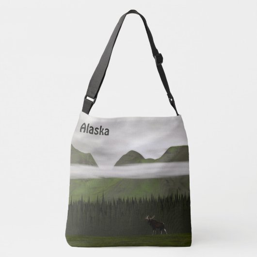 Emerald Alaska Crossbody Tas (Achterkant)