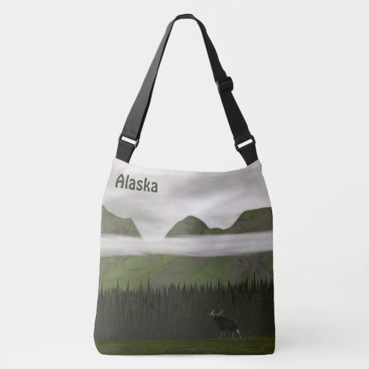 Emerald Alaska Crossbody Tas (Voorkant)