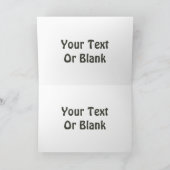 Emerald Alaska Feestdagen Kaart (Binnen)