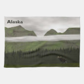 Emerald Alaska Theedoek (Horizontaal)