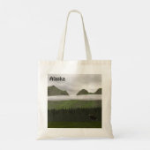 Emerald Alaska Tote Bag (Achterkant)