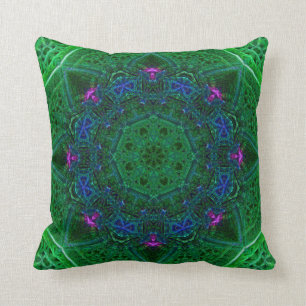 Emerald Amethyst Sapphire Dome Pillow Kussen